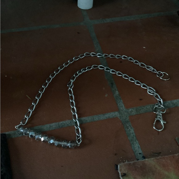 Men's Crystal Bar Chain Necklace..⛓ - Picture 3 of 4